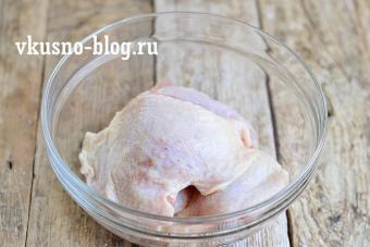 Рецепт куриных бедрышек в духовке с фото